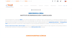 Desktop Screenshot of irega.com.mx